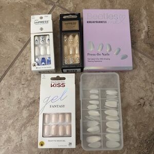 Kiss Impress & Beetles Press On Nail Bundle